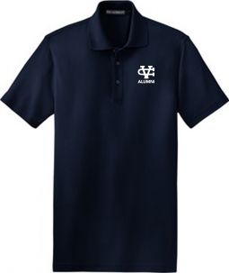 Men's Tall Pique Polo, Navy